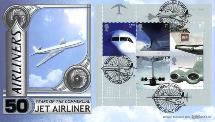 Airliners: Miniature Sheet, The Comet