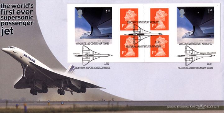 Self Adhesive: Airliners, Concorde Supersonic Jet