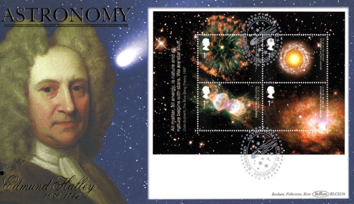 Astronomy: Miniature Sheet, Edmund Halley