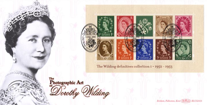 Wildings No.1: Miniature Sheet, The Queen Mother by Dorothy Wilding