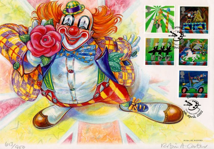 Circus, Colourful Clown