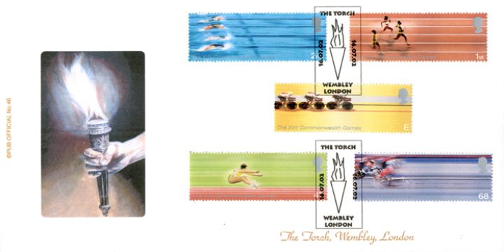 Commonwealth Games 2002, The Torch, Wembley