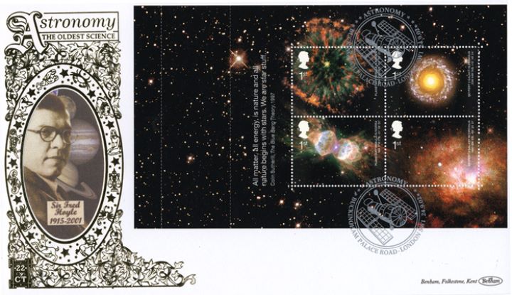 PSB: Universe - Pane 4, Sir Fred Hoyle