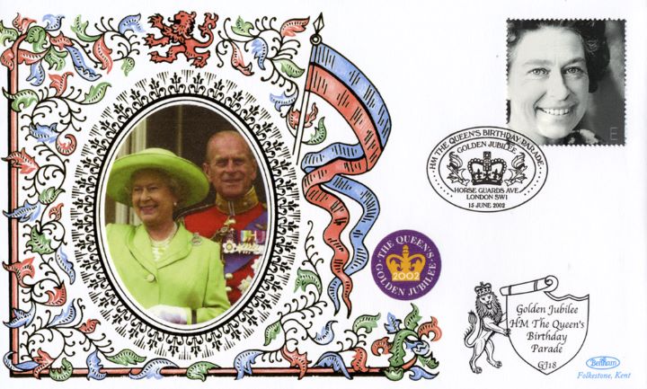 The Queens Birthday Parade, HM The Queen & Prince Phillip