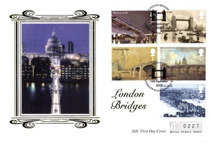 Bridges of London, Millennium Bridge & St. Paul's