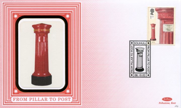 Pillar to Post, 1874 Pillar Box