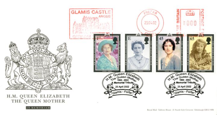 The Queen Mother - In Memoriam, Glamis Castle