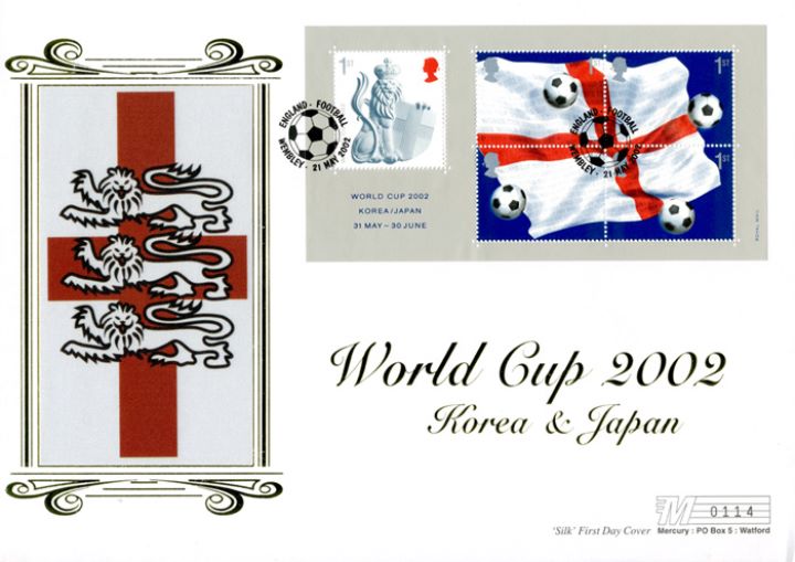 World Cup: Miniature Sheet, Three Lions