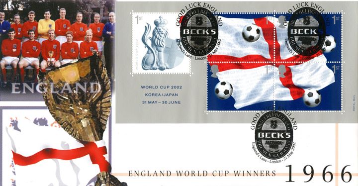 World Cup: Miniature Sheet, 1966 England Team