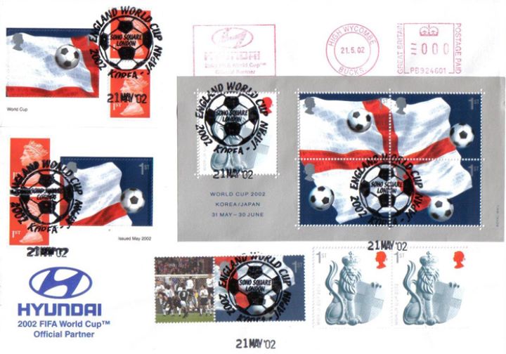 World Cup: Miniature Sheet, Hyundai - FIFA Sponsor