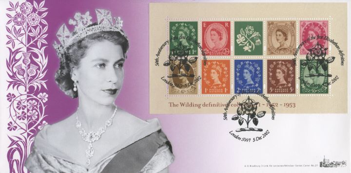 Wildings No.1: Miniature Sheet, H M The Queen