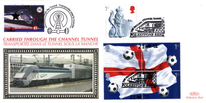 World Cup: Miniature Sheet, Historic Channel Tunnel