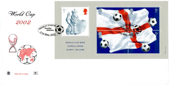 World Cup: Miniature Sheet, Globe in Football