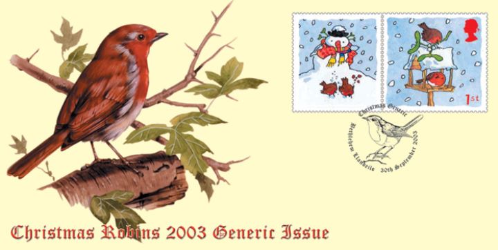 Robins: Generic Sheet, Robin Red Breast