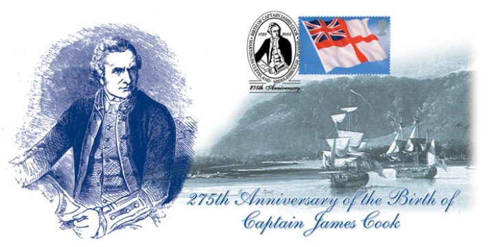 Captain James Cook, 275th Anniversary of Birth