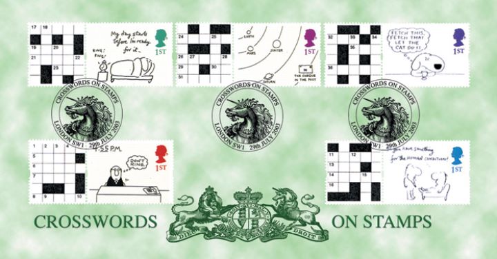 Crosswords: Generic Sheet, Crosswords on Stamps