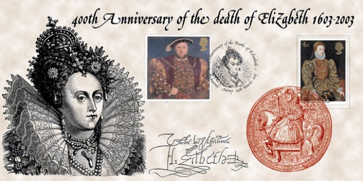 400th Anniversary of Elizabeth I, Queen Elizabeth I