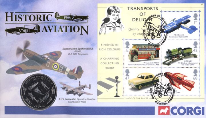 Transports of Delight: Miniature Sheet, Spitfire