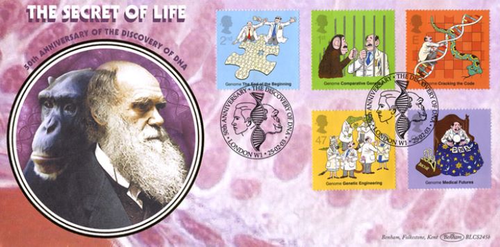 The Secret of Life: DNA, Charles Darwin and Chimpanzee