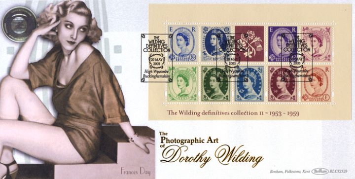 Wildings No.2: Miniature Sheet, Frances Day - Actress & Singer