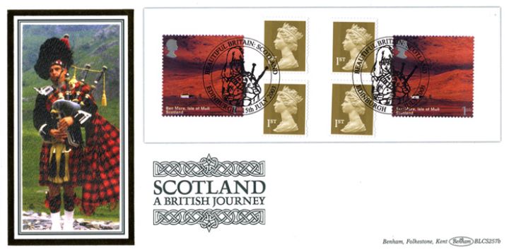 Self Adhesive: Scotland - A British Journey, Scottish Bagpiper