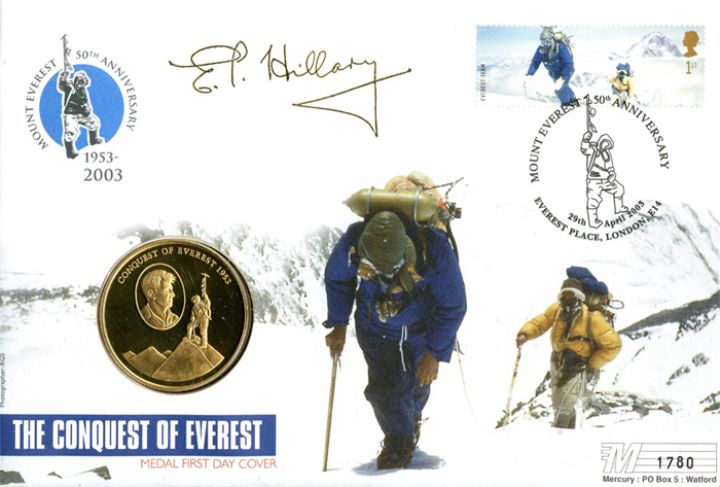 Extreme Endeavours, Everest Medal Cover