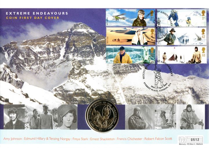 Extreme Endeavours, Mount Everest - Coin Cover