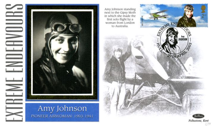 Extreme Endeavours, Amy Johnson