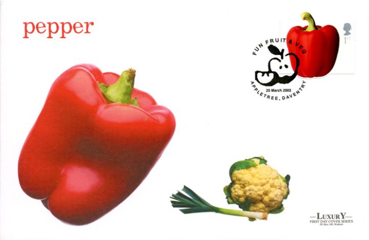 Fun Fruit and Veg, Red Pepper