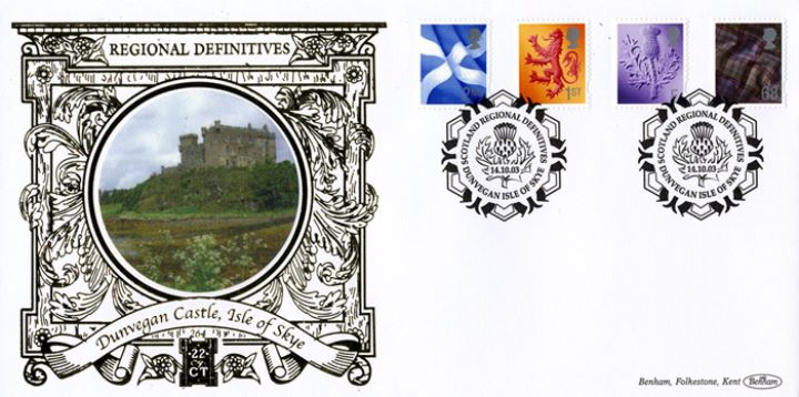 Scotland (white borders) 2nd, 1st, E, 68p, Dunvegan Castle