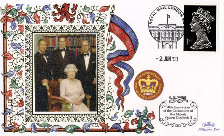 50th Anniversary of the Coronation of HM Queen Elizabeth II, HM The Queen, Prince Charles, Prince William & Prince Phillip