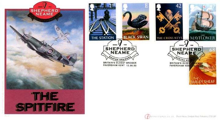 Pub Signs, The Spitfire - Shepherd Neame