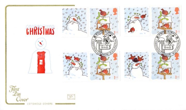 Robins: Generic Sheet, Snowman and Pillar Box