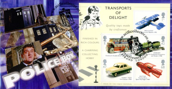 Transports of Delight: Miniature Sheet, Dr Who