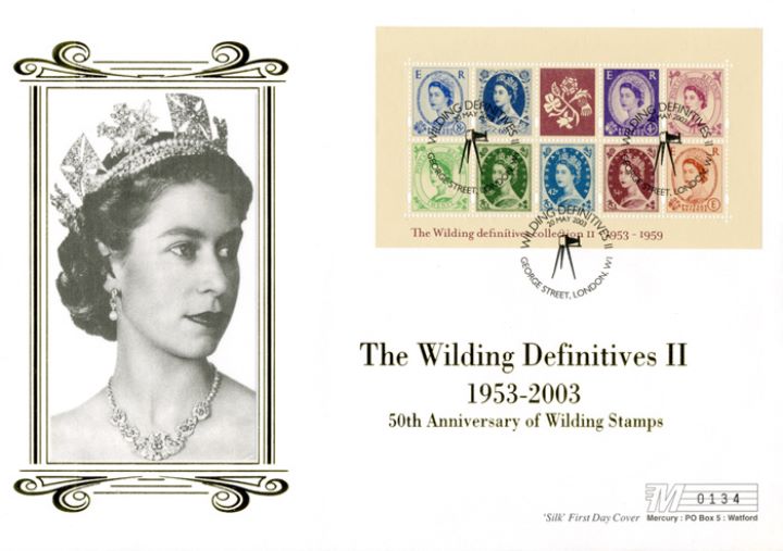 Wildings No.2: Miniature Sheet, Queen Elizabeth II