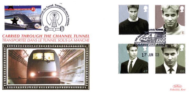 Prince William's 21st Birthday, Historic Channel Tunnel