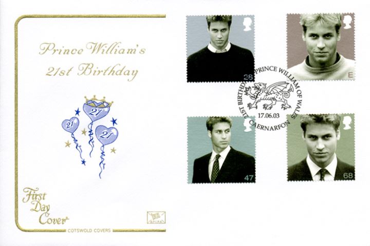 Prince William's 21st Birthday, 21st Balloons