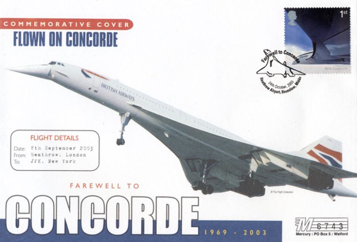 Farewell to Concorde, Flown on Concorde