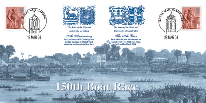 The 150th Boat Race, Scene from early race