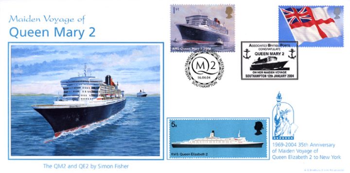 Queen Mary 2, Maiden Transatlantic Crossing