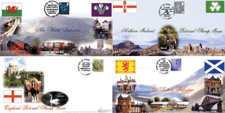 Country Pictorials 2004 Set, Set of Four Covers