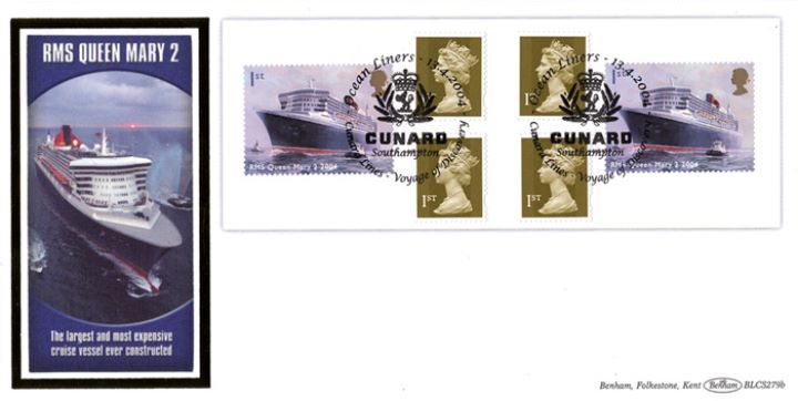 Self Adhesive: Ocean Liners, RMS Queen Mary 2