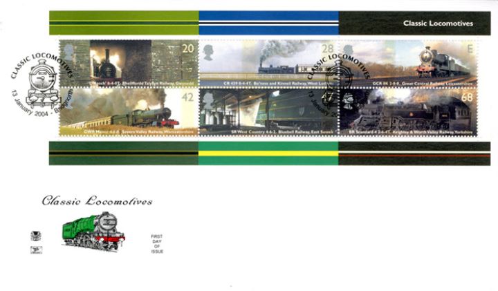 Classic Locomotives: Miniature Sheet, Steam Engine