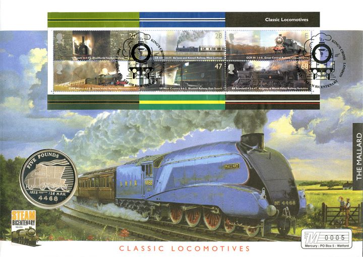 Classic Locomotives: Miniature Sheet, Mallard