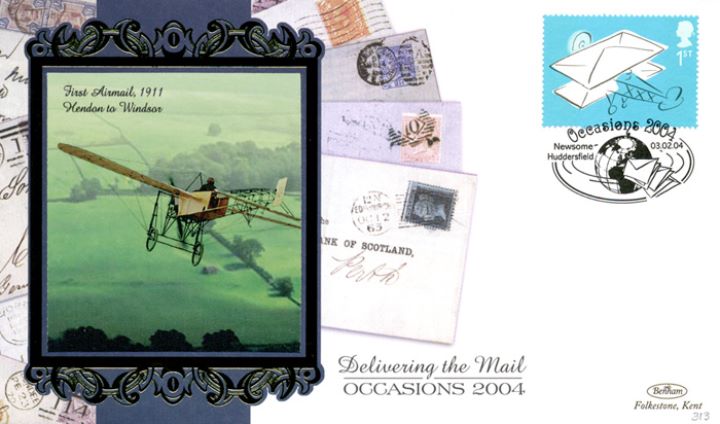 Entertaining Envelopes, First Airmail: Hendon to Windsor