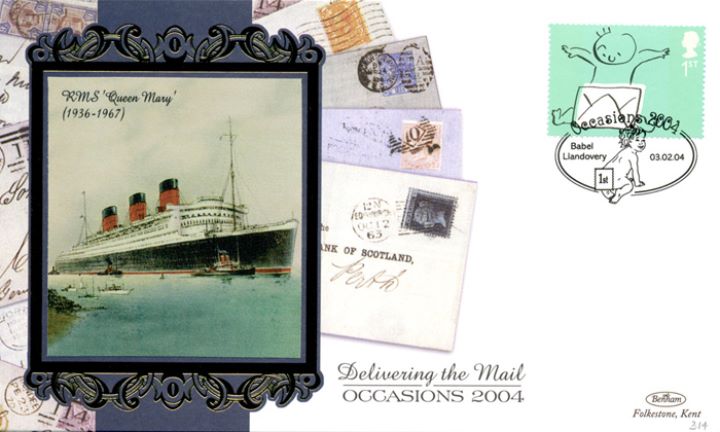 Entertaining Envelopes, RMS Queen Mary