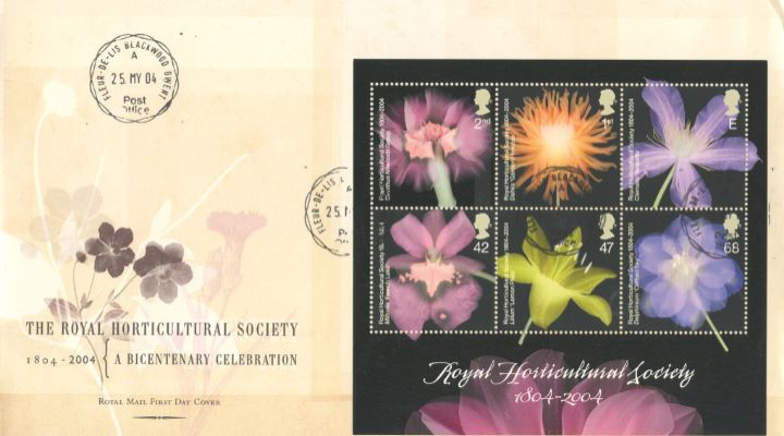 Royal Horticultural Society: Miniature Sheet, Bicentenary Celebration