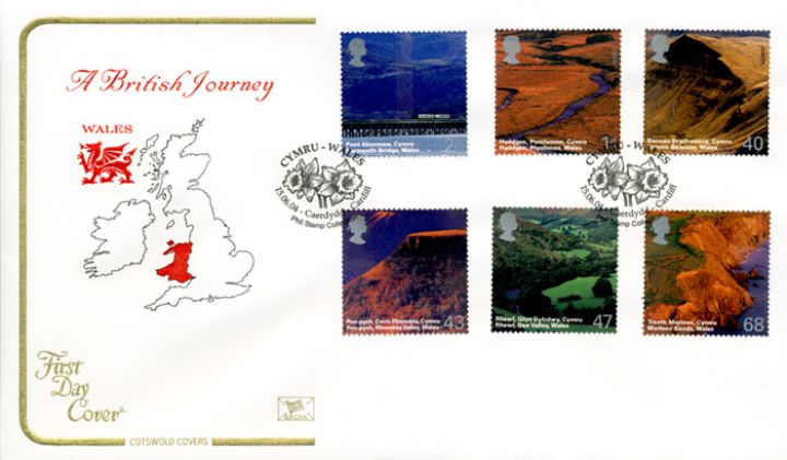 Wales - A British Journey, Map of British Isles