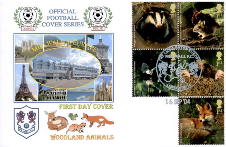 Woodland Animals, Millwall FC in Europe