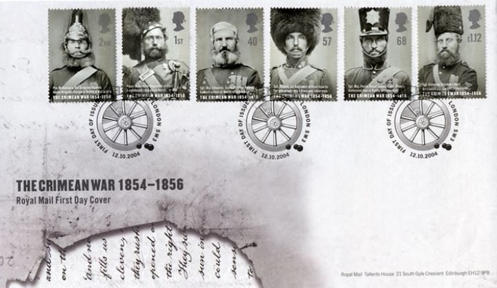 Crimean War, War torn Letter